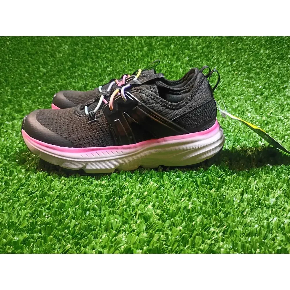 Athletic Works Girls Cage Knit Slip-On Sneakers - Youth 13 NWT